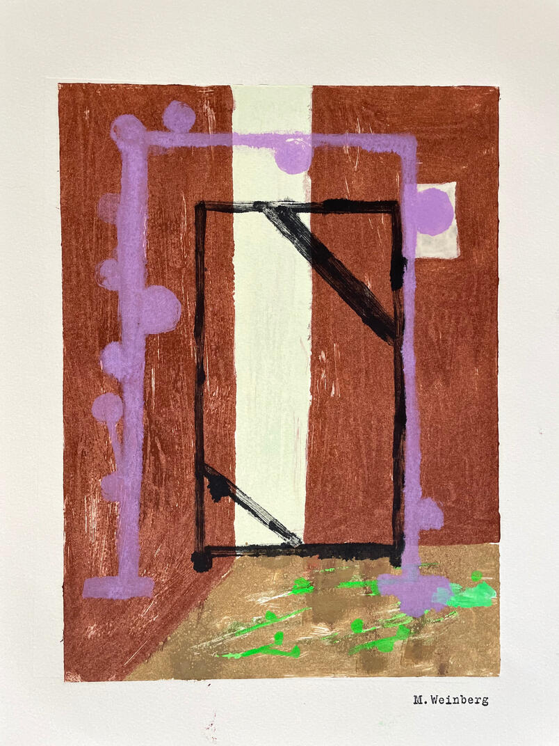 Trellis14 x 10 inches