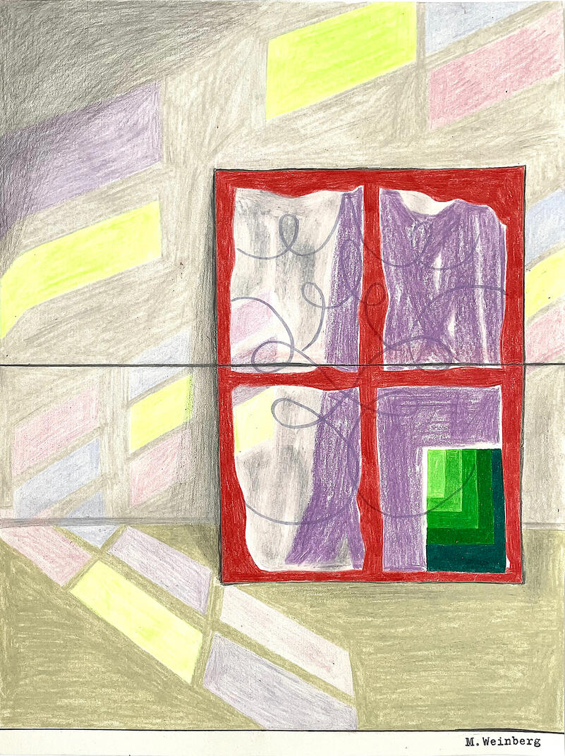 Homage to Marc Camille Chaimowicz14 x 10 inches