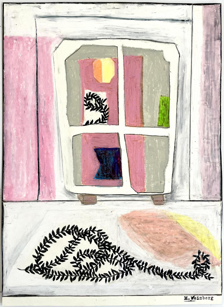 Painting with Lighted Interior14 x 10 inches