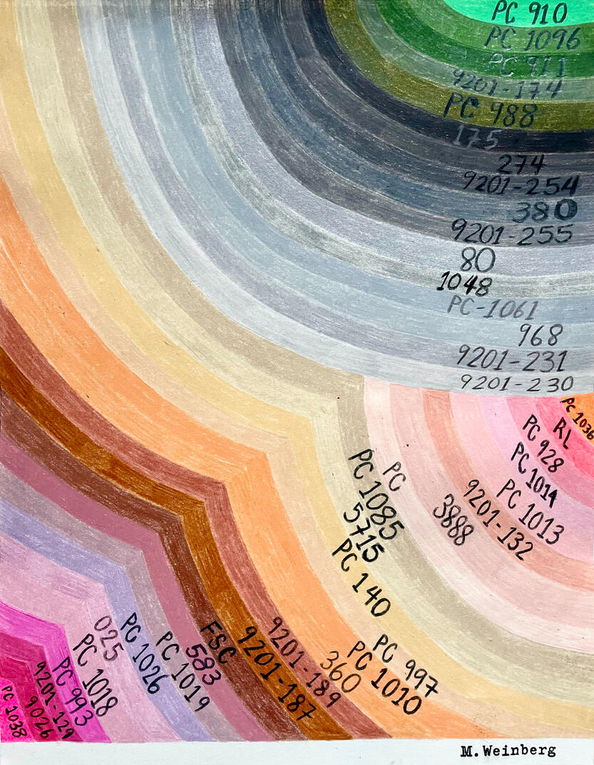 Theoretical Color PC910-PC103812 x 9 inches