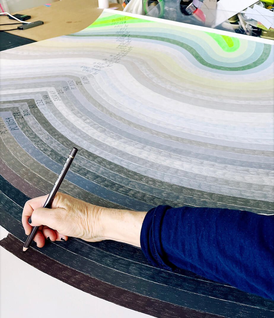 Theoretical Color 154-394037155 x 45 inches