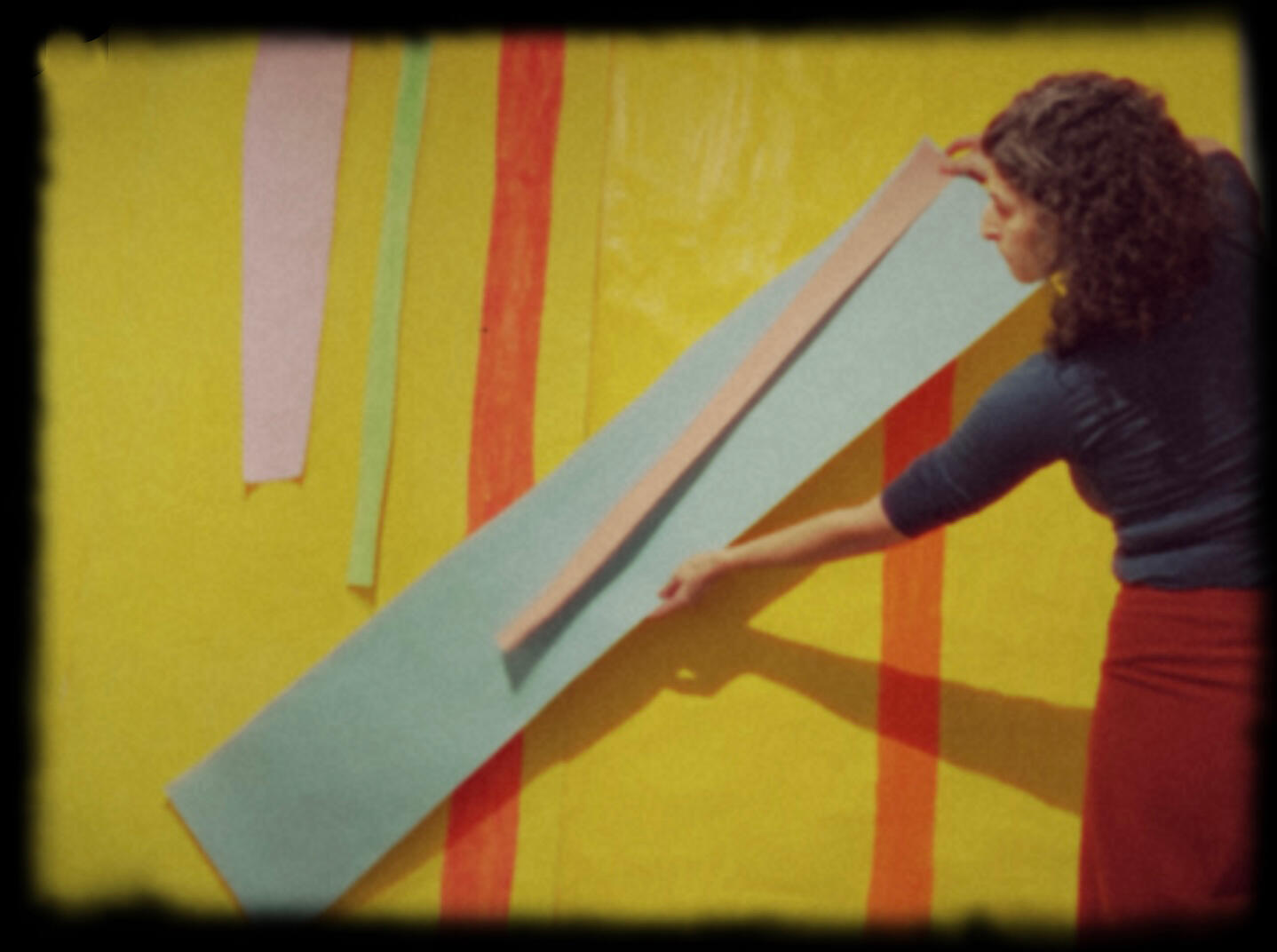 Painter's Progress, collaboration with dancer Rebecca Pristoop, NYC 2025
