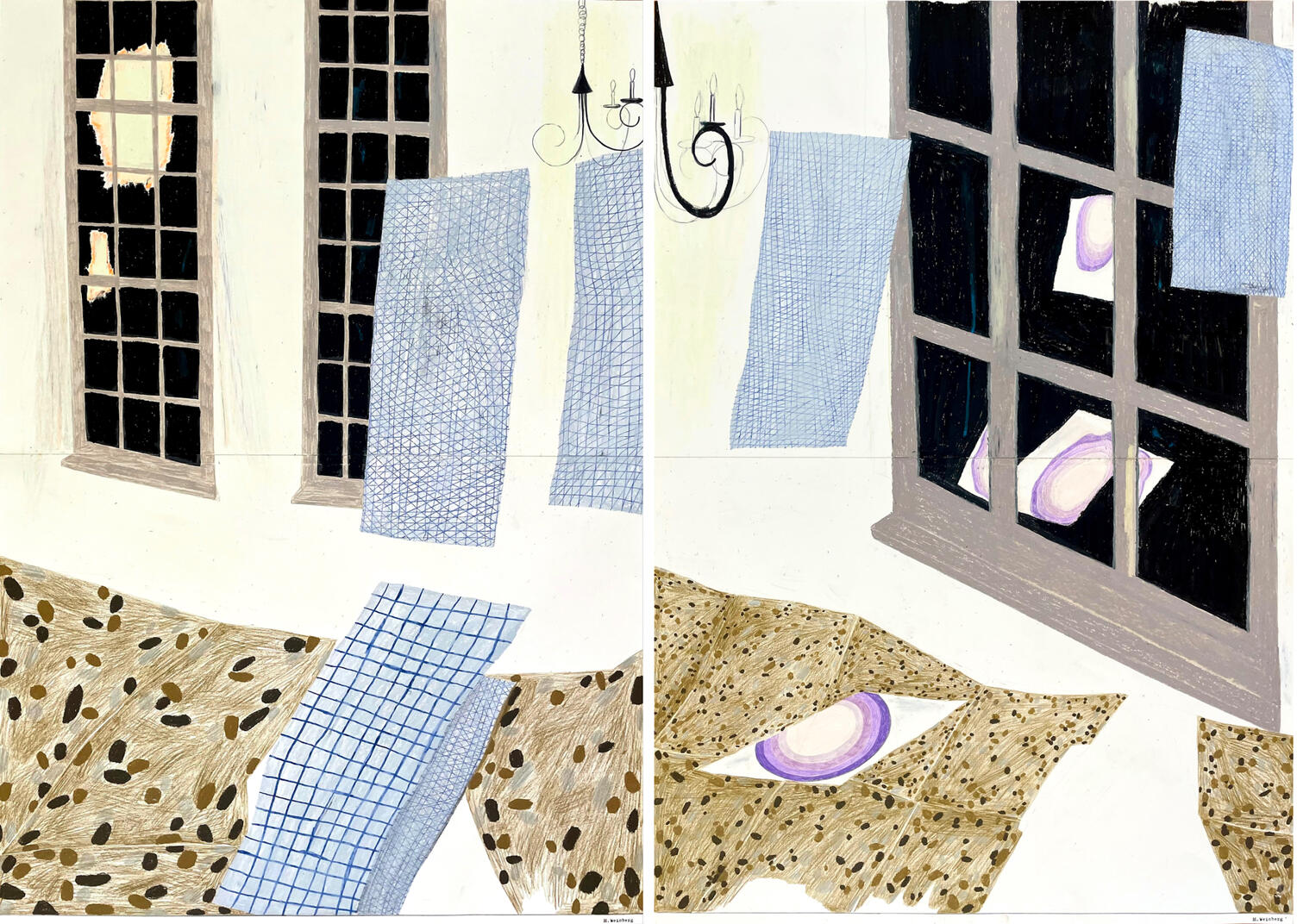 Life in Space__44 x 30 inches__